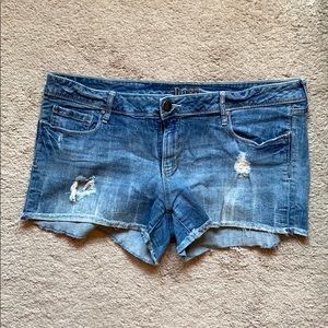 Jean shorts